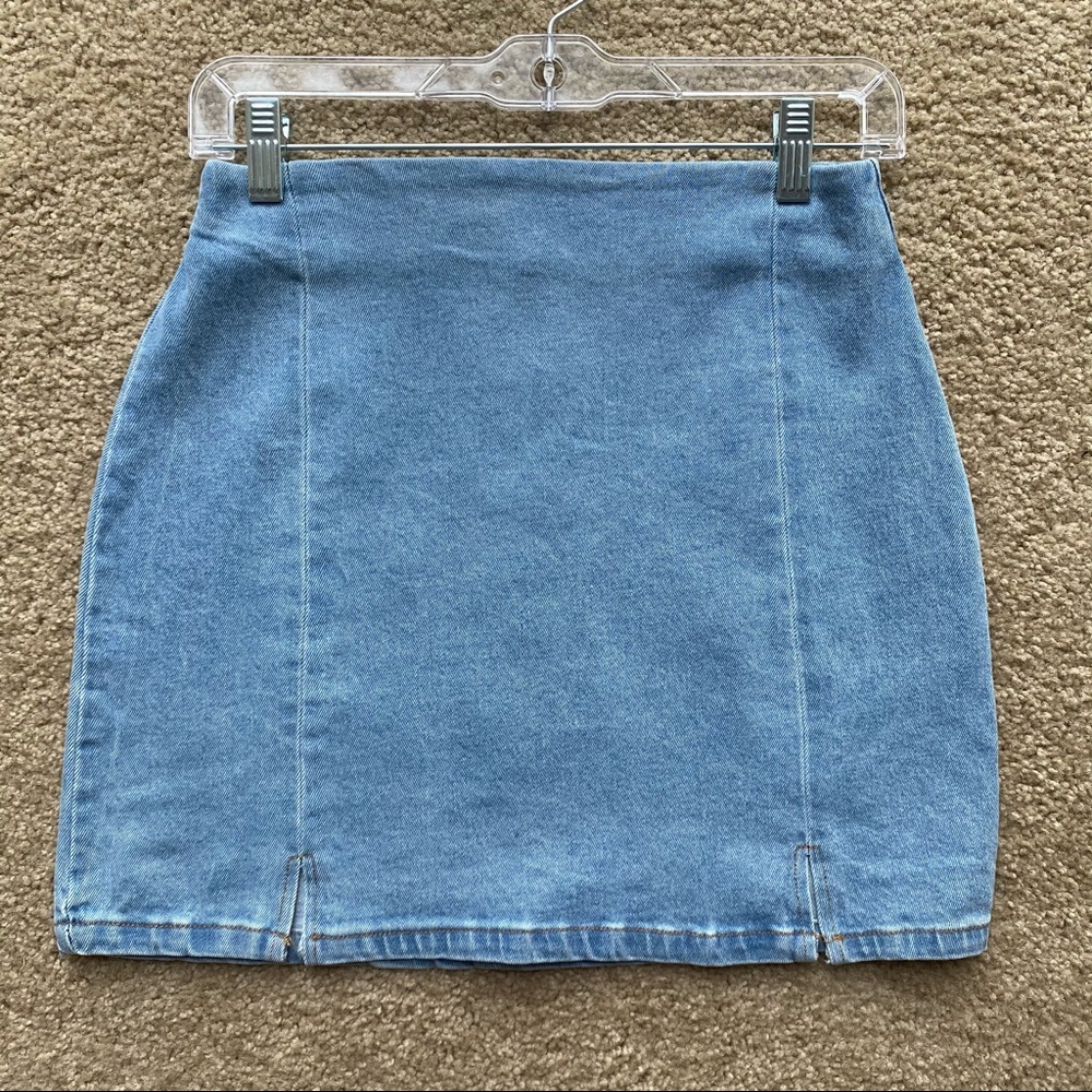 Shein Denim Mini Skirt